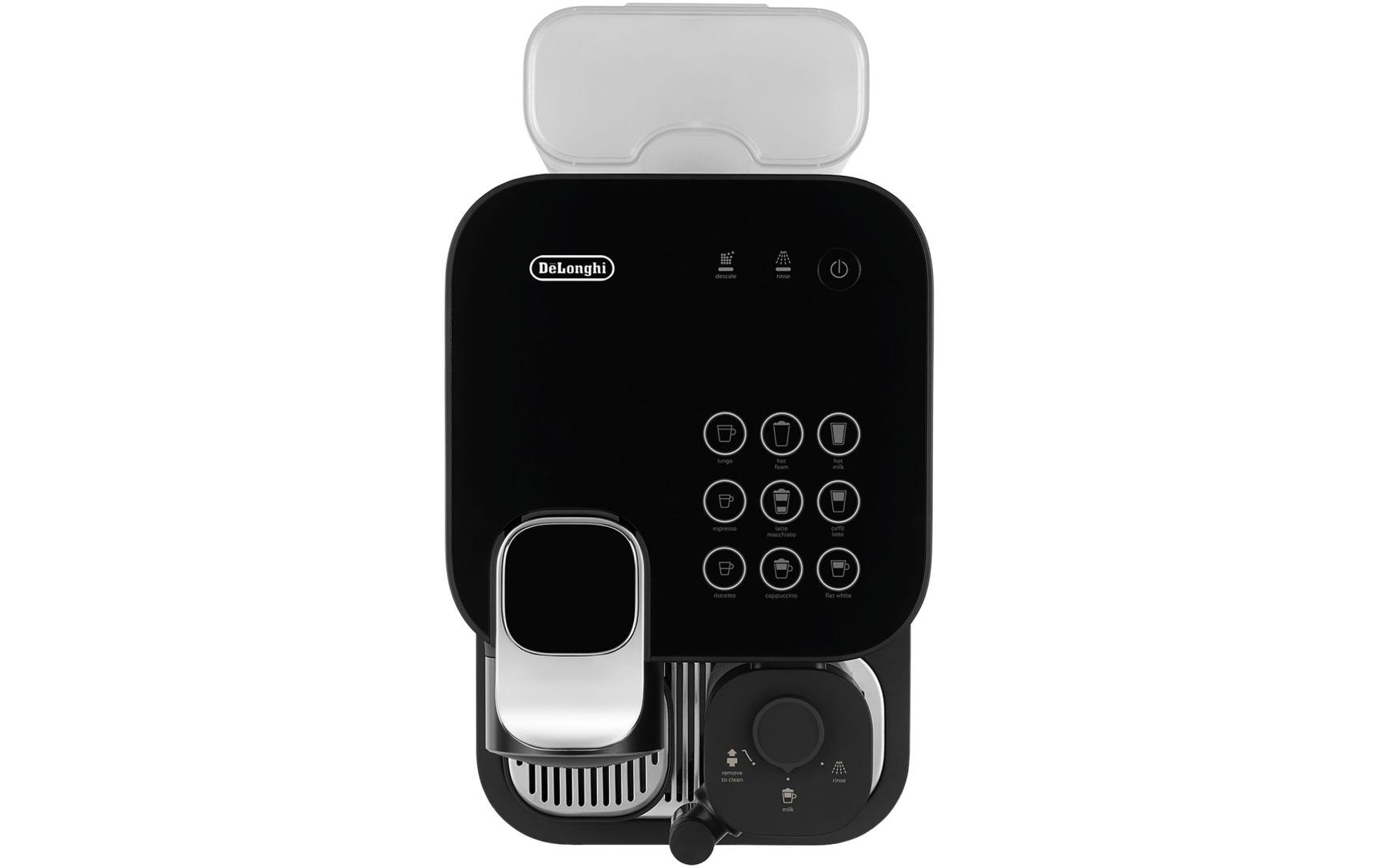 Kaffeemaschine Nespresso Gran Lattissima EN640.B Schwarz<br>Kapselmaschine der Original Line mit Milchsystem und automatischer Spülfunktion
