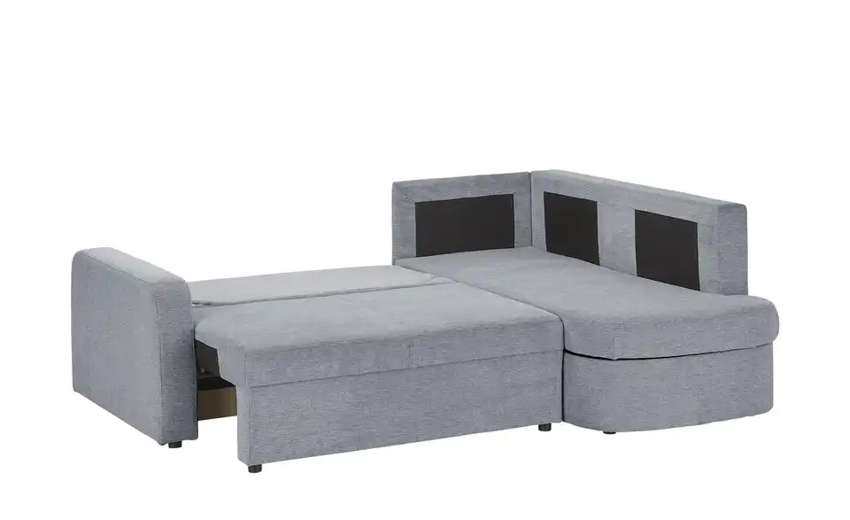 Ecksofa Dunkelgrau rechts
