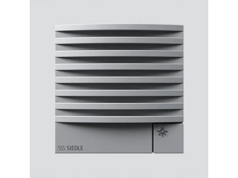 S. Siedle & Soehne dørhøjttalermodul TLM 611-02 SM sølv 6 N system (200036929-00)