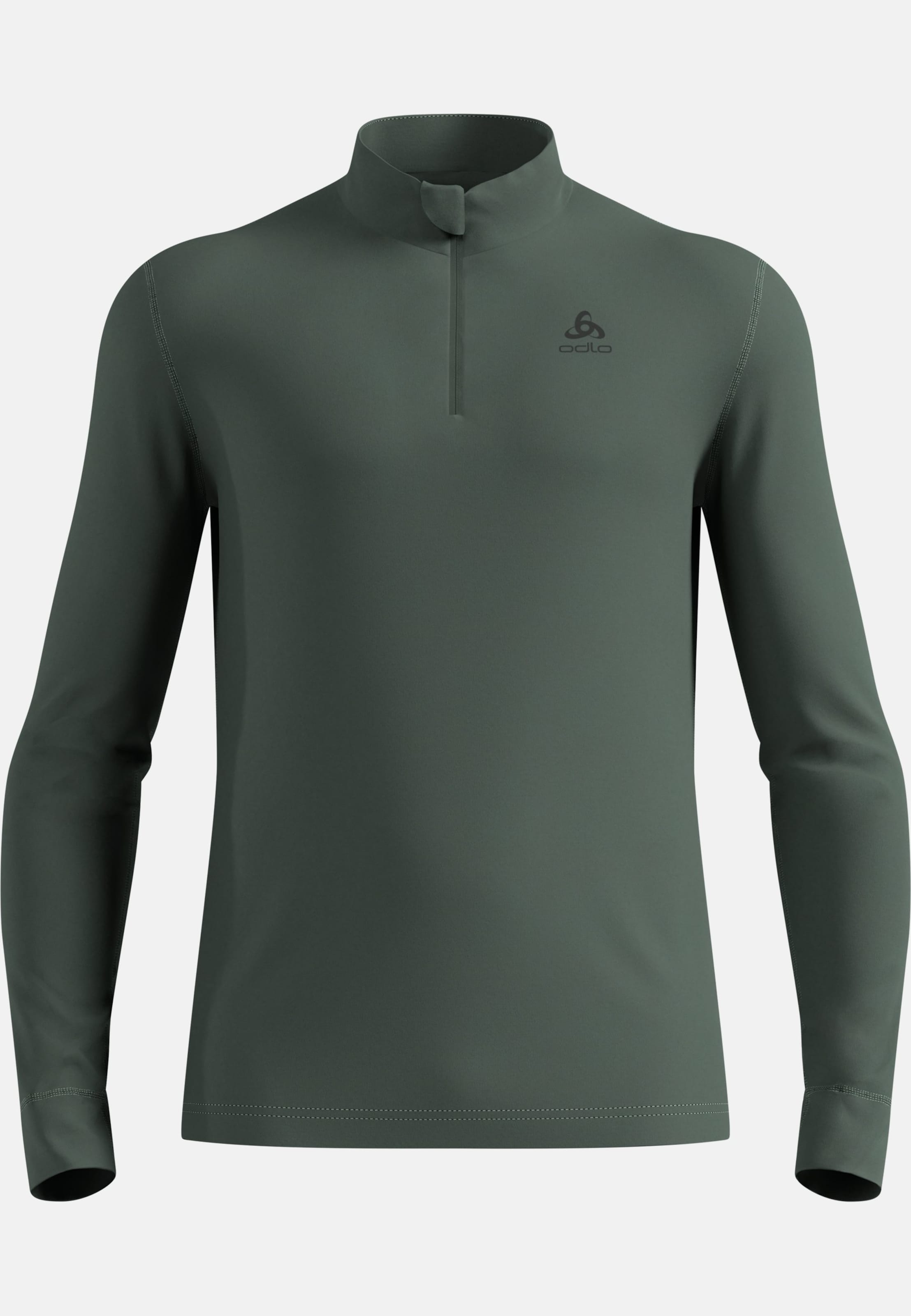 Natural Merino 260 Base Layer Half Zip in urban chic