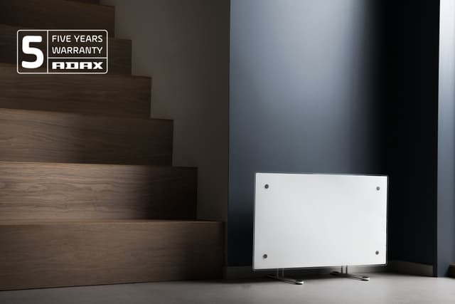 Adax Clea elradiator med wi-fi H 12 (hvid)