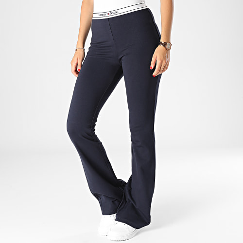 Legging Flare Femme Logo 5864 Bleu Marine