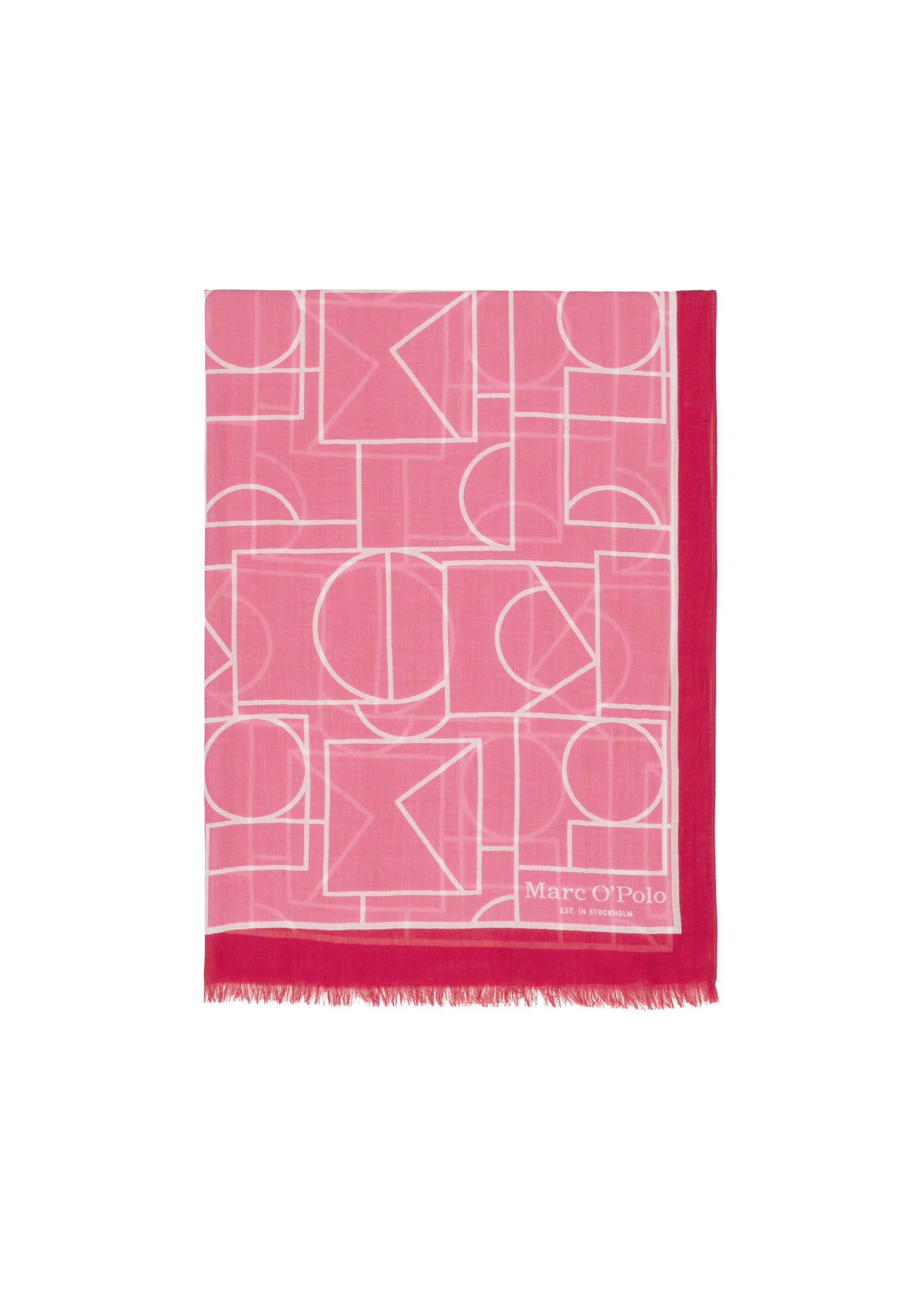 Schal mit Allover-Printmit Tencel™ Lyocell