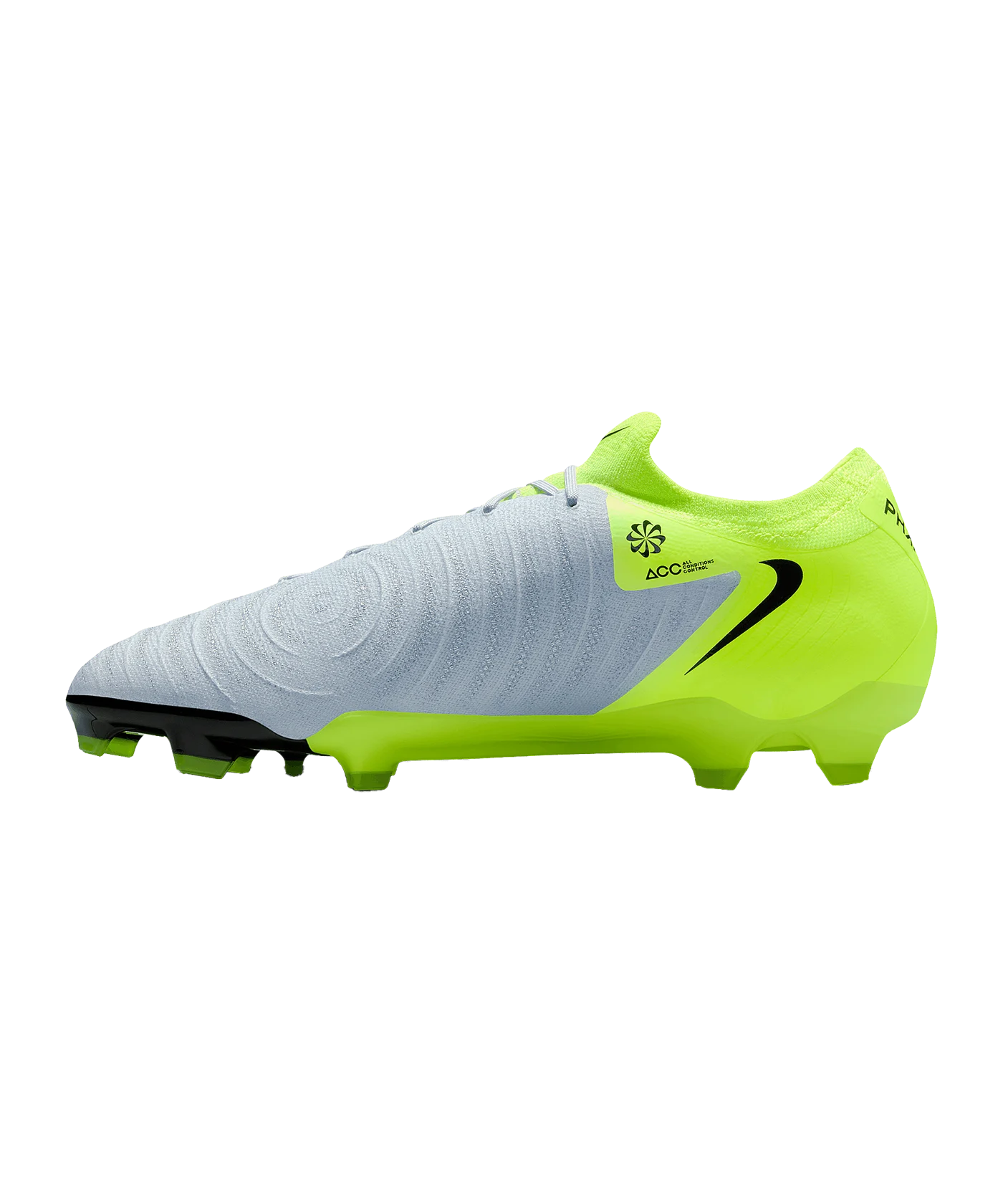 Nike Phantom GX II Pro FG Mad Voltage Silber Schwarz F003