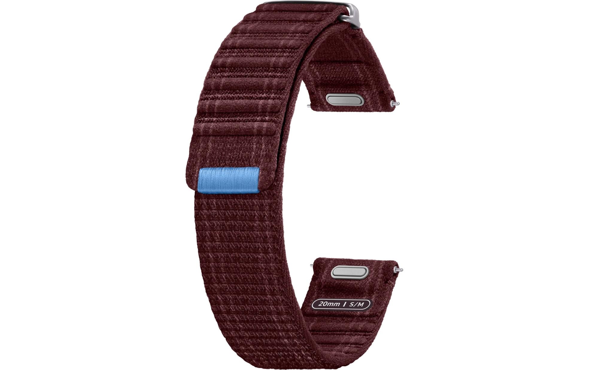 Armband Fabric S/M Galaxy Watch 7 WineWeiches Stoffarmband für die Samsung Galaxy Watch 7