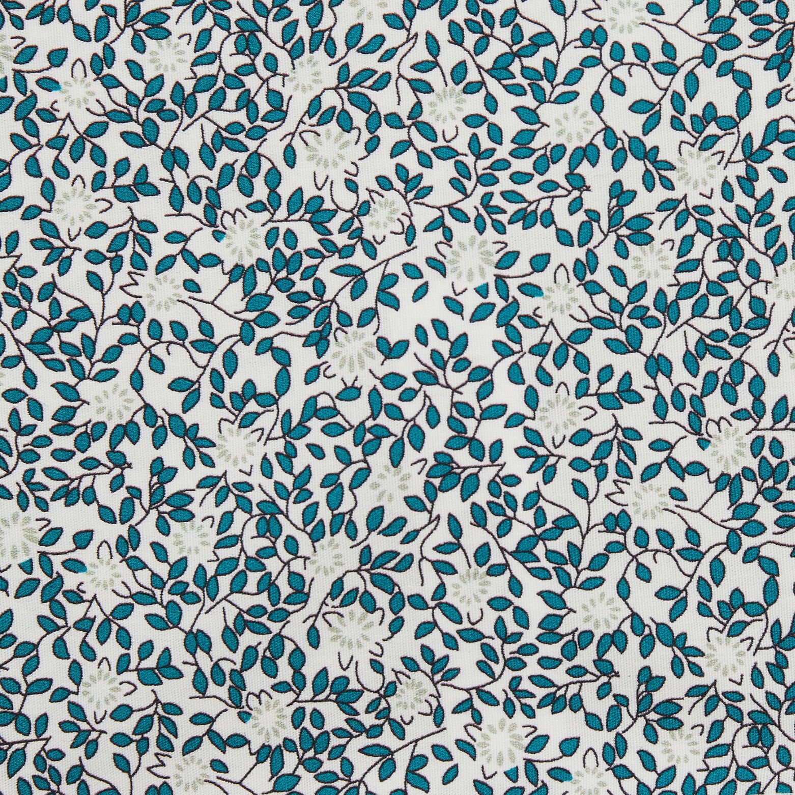 Pochette costume fleurie Bleu clair