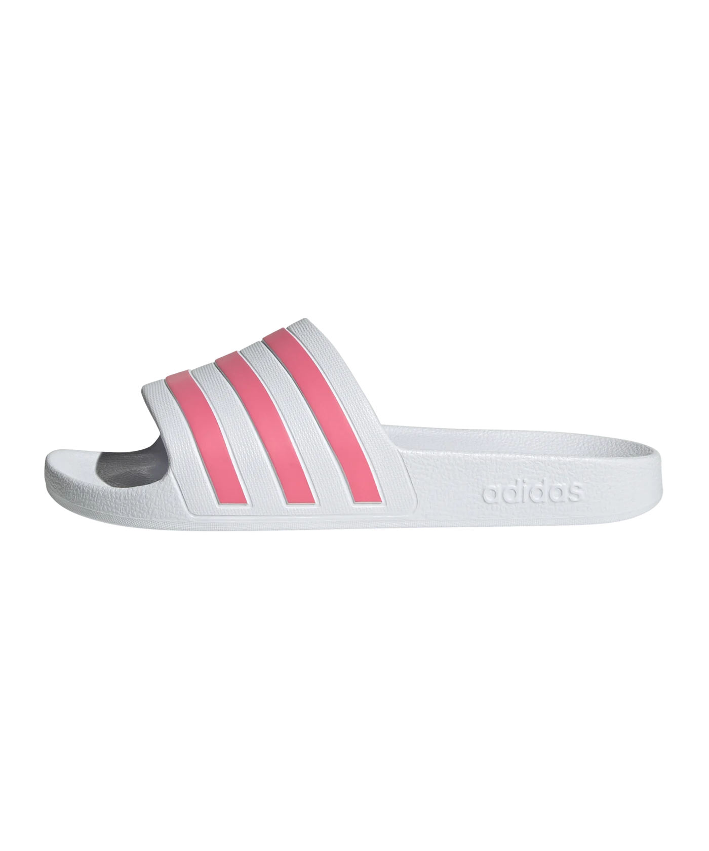 adidas Adilette Aqua Badelatsche Damen Weiss Rosa