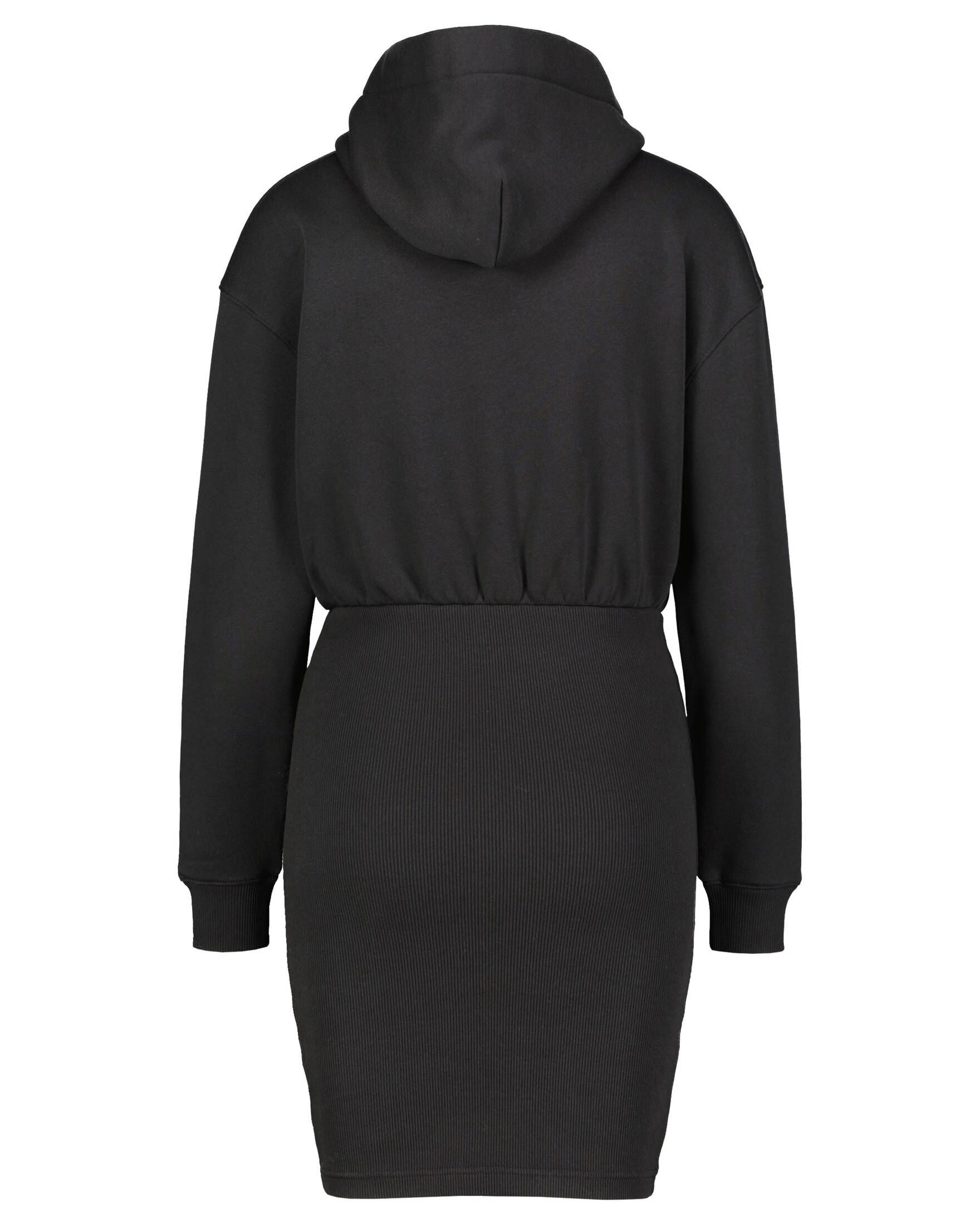 CALVIN KLEIN JEANS| Damen Sweatkleid CONTRAST DRAWCORDS HOODIE DRESS