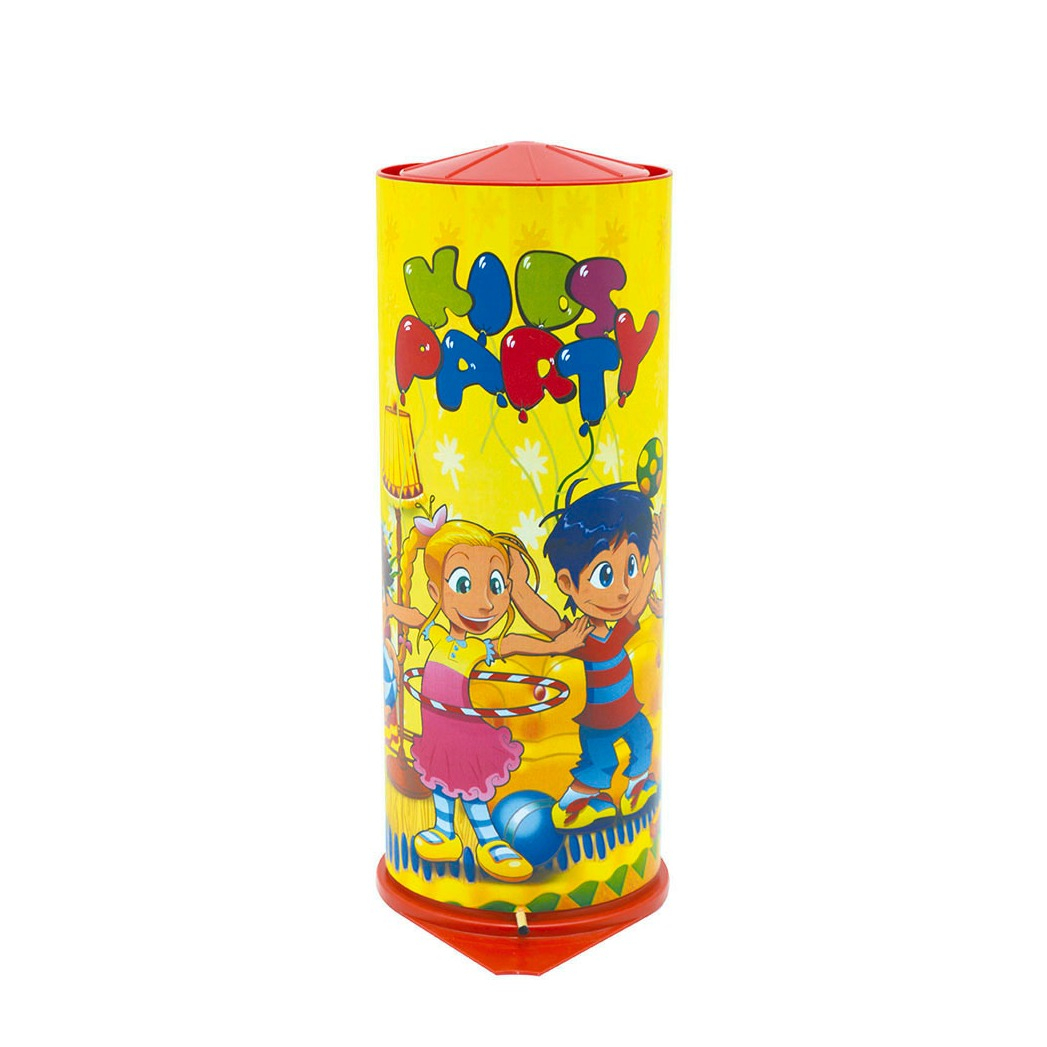 (21cm) Ø7.5cm Mini Tischbombe Party Spiele   Dekoration Partybombe für Kinder Geburtstage (TB20-179) - Kids Party