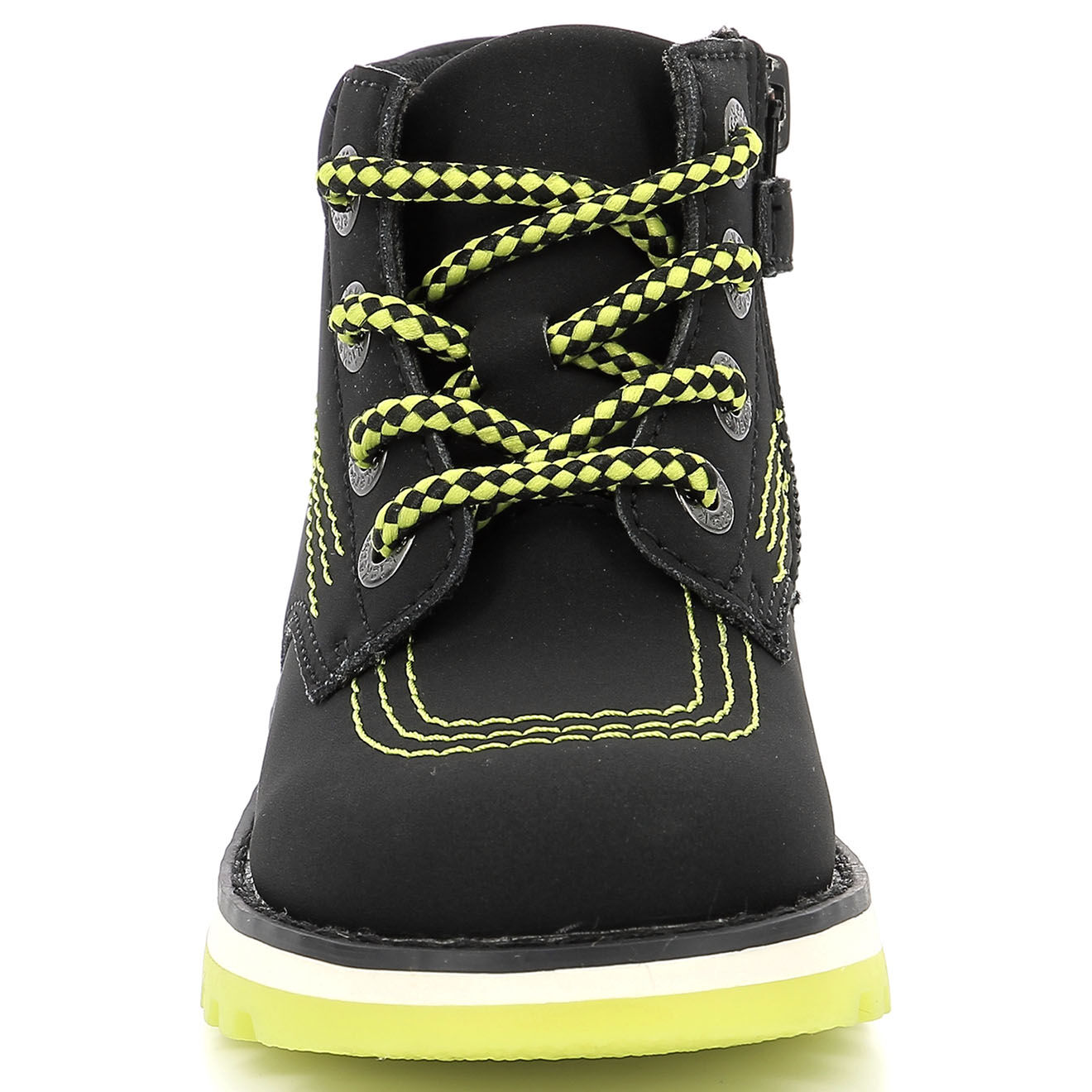 Kickers Bottillons Kickrally20 noir/jaune