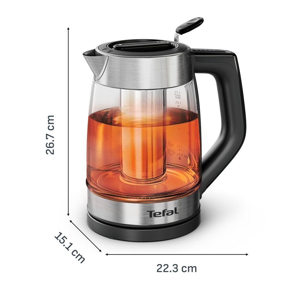 Element BJ760D 1,7 L waterkoker met temperatuurregeling