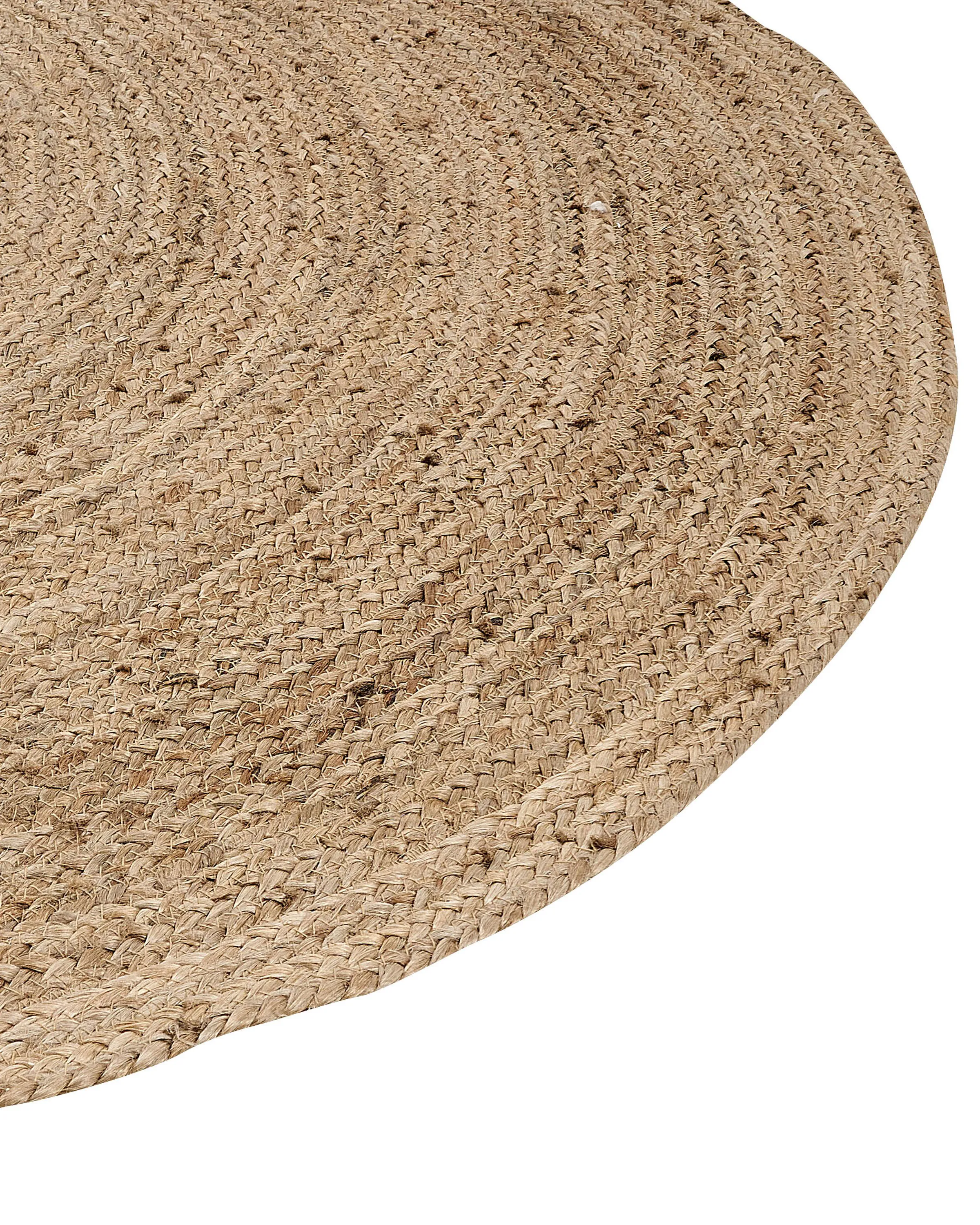 Vloerkleed DEMIRCI Beige 160 x 230 cm Jute