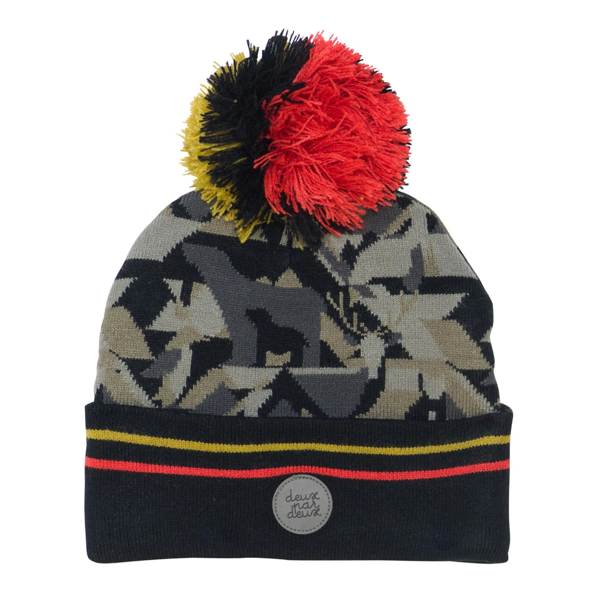 Deux par Deux Tuque Tricot Camo 2-14ans