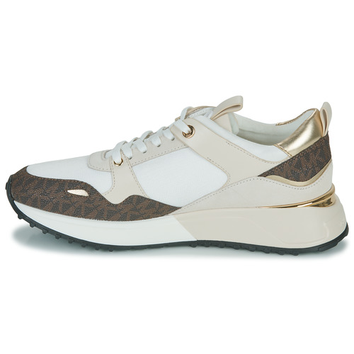 MICHAEL Michael Kors - THEO TRAINER Blanco / Marrón / Oro
