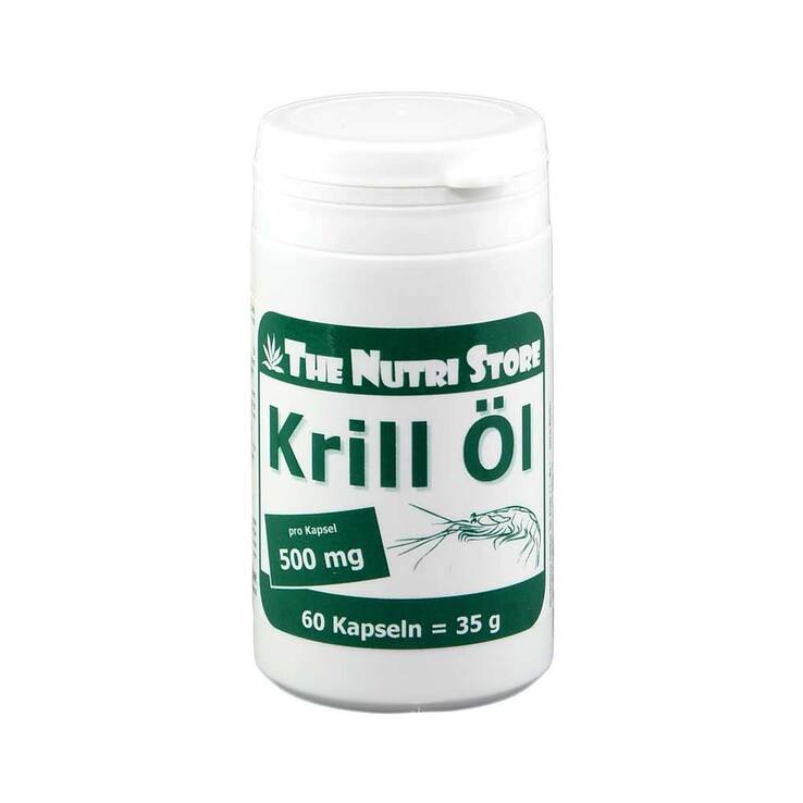 Krillöl 500 mg Kapseln, 60 St