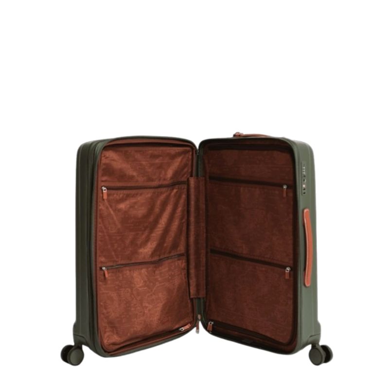 Valise rigide Uppsala Extensible 66 cm Vert Mousse