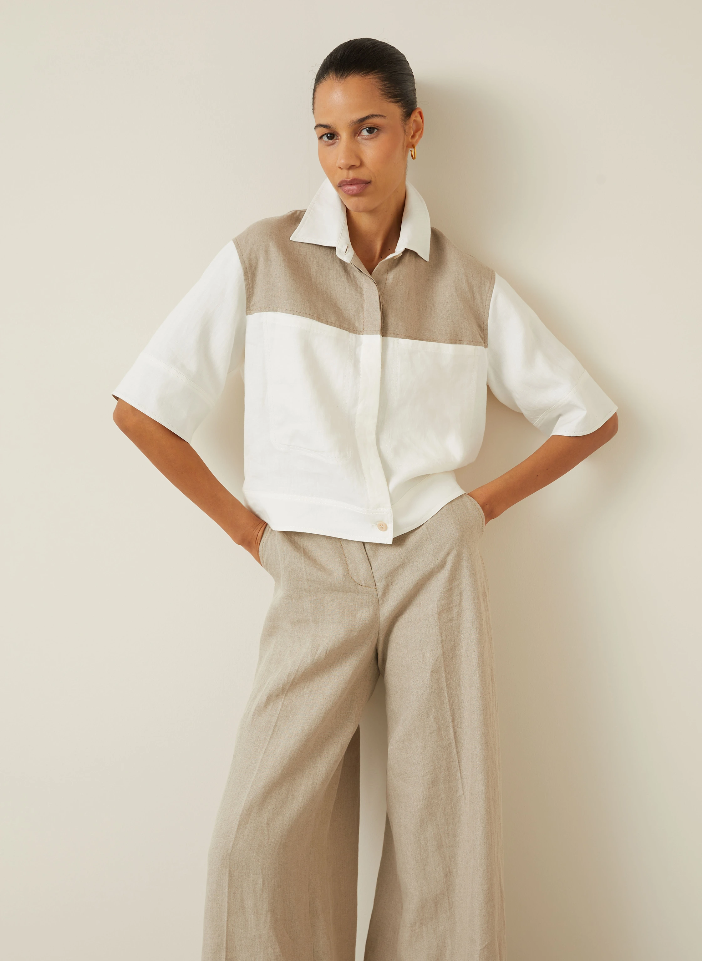 Max Mara Leinen-Overjacket RADIOSO