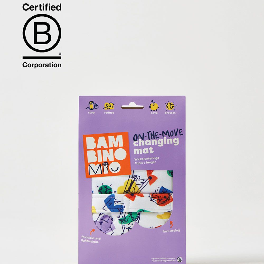 Bambino Reise-Wickelunterlage Motiv - Courage