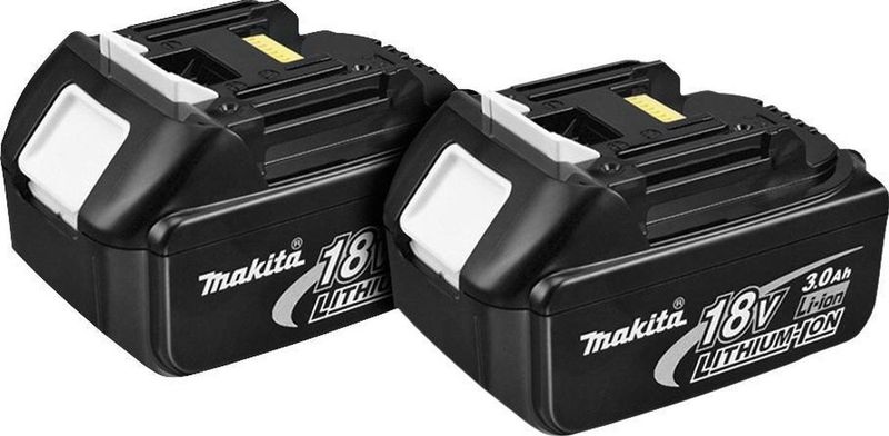 Makita BL1830B Duopack 18V Li-ion accu - 3.0Ah (2st)
