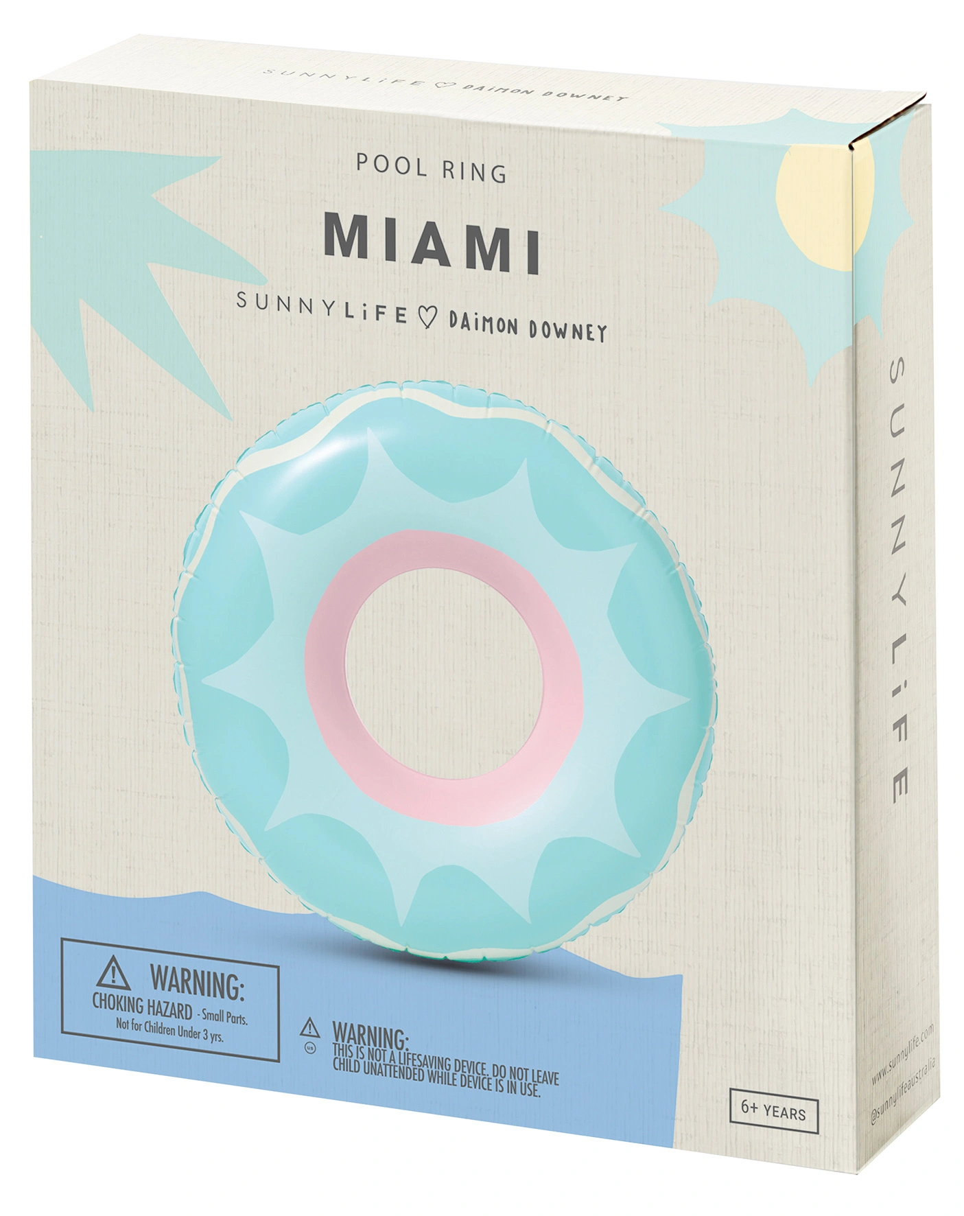 Schwimmring MIAMI (Ø110 cm) in grün