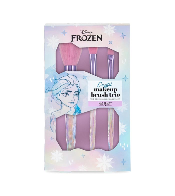 Mad Beauty - *Frozen*  - Trio de pincéis de maquiagem