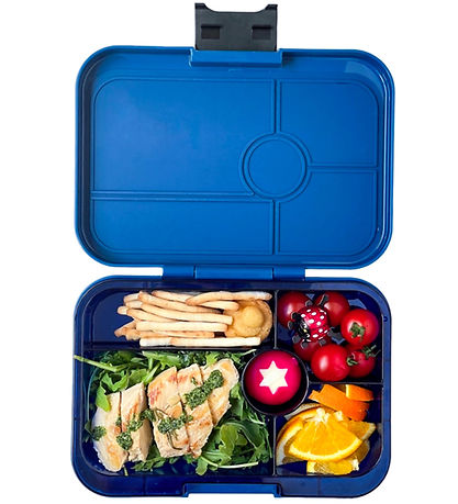Yumbox Brotdose m. 4 Zimmer - Bento Tapas - Monte Carlo Blue/Sha