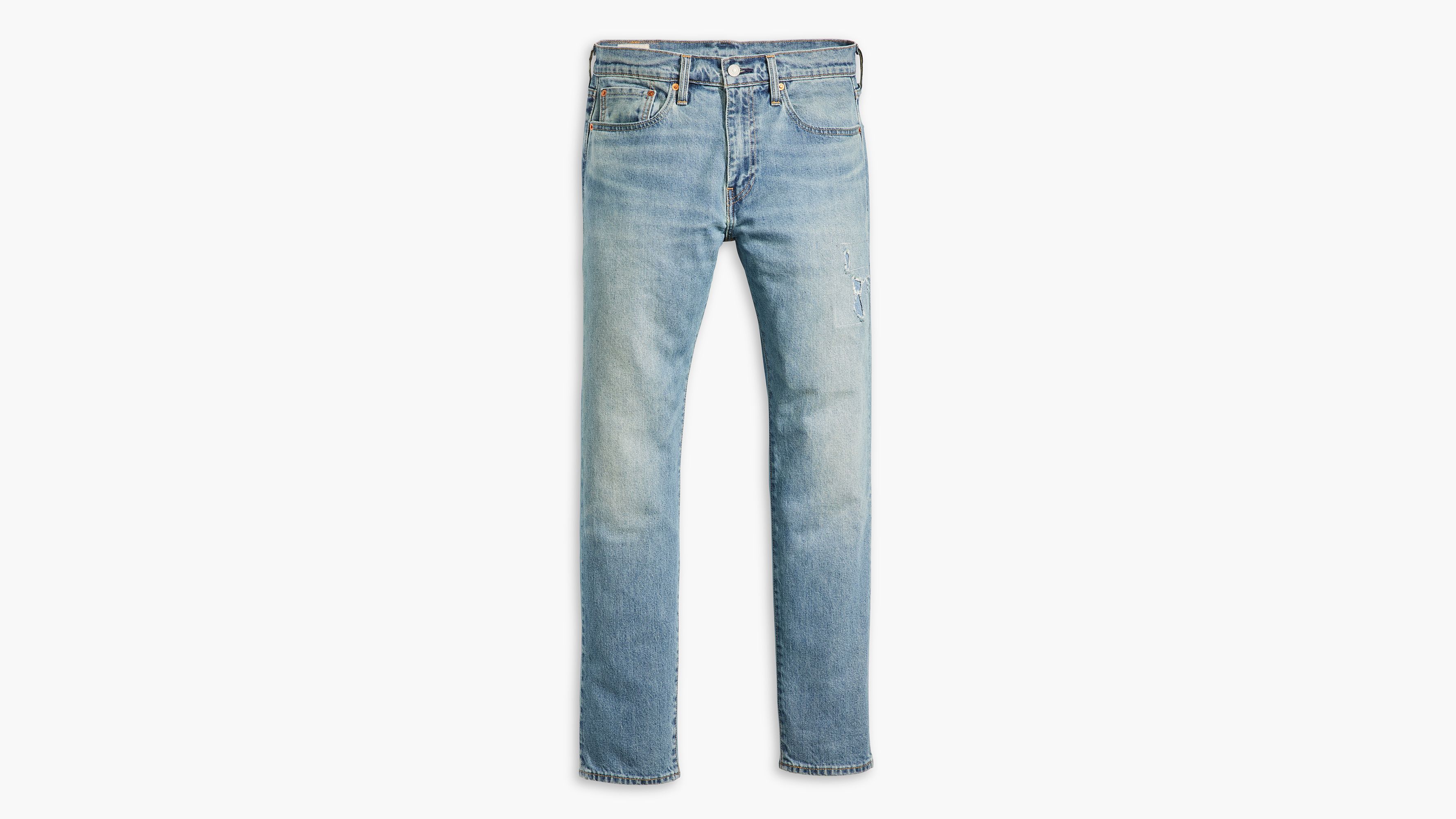 Jean 502™ fuselé lisière selvedge - Around The Block Destructed Selvedge - Bleu