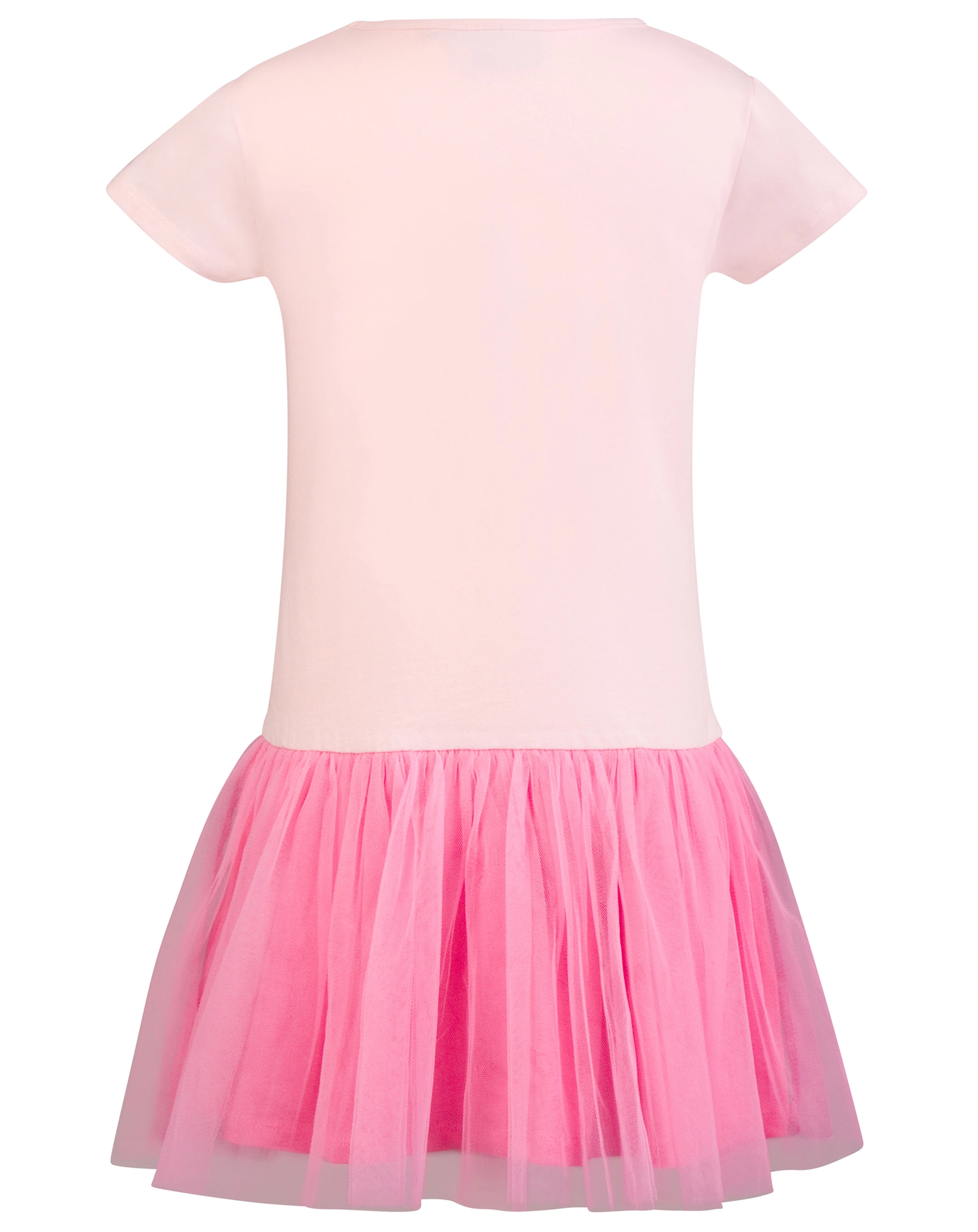 Kurzarmkleid MEERJUNGFRAU mit Pailletten in pink