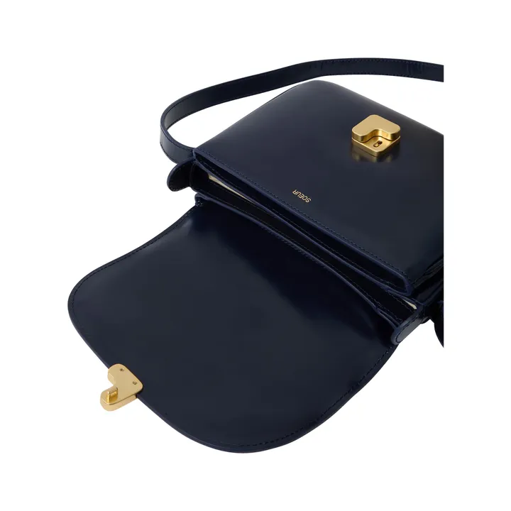 Soeur Sac Bellissima Mini Cuir | Bleu marine