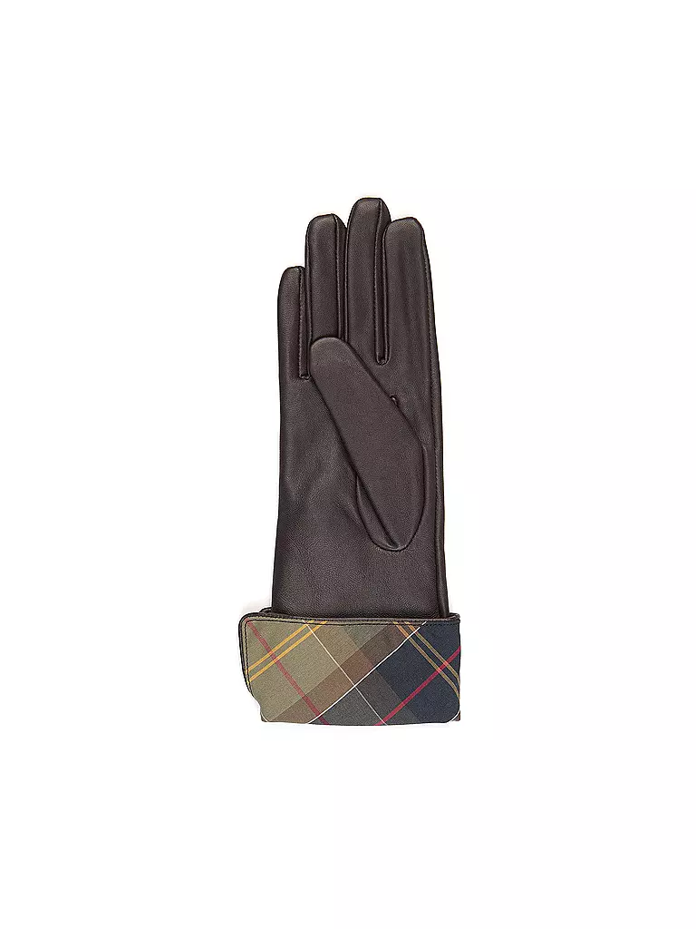 BARBOUR Lederhandschuhe  LADY JANE braun
