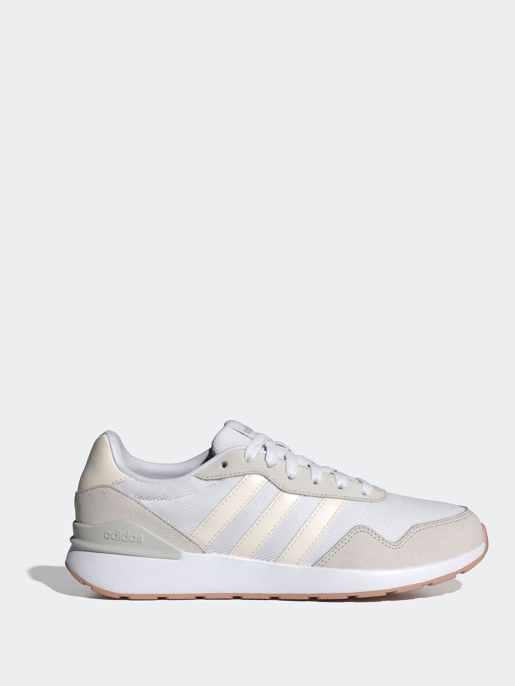 Wit-crème - adidas Run 60s 4.0 sneakers