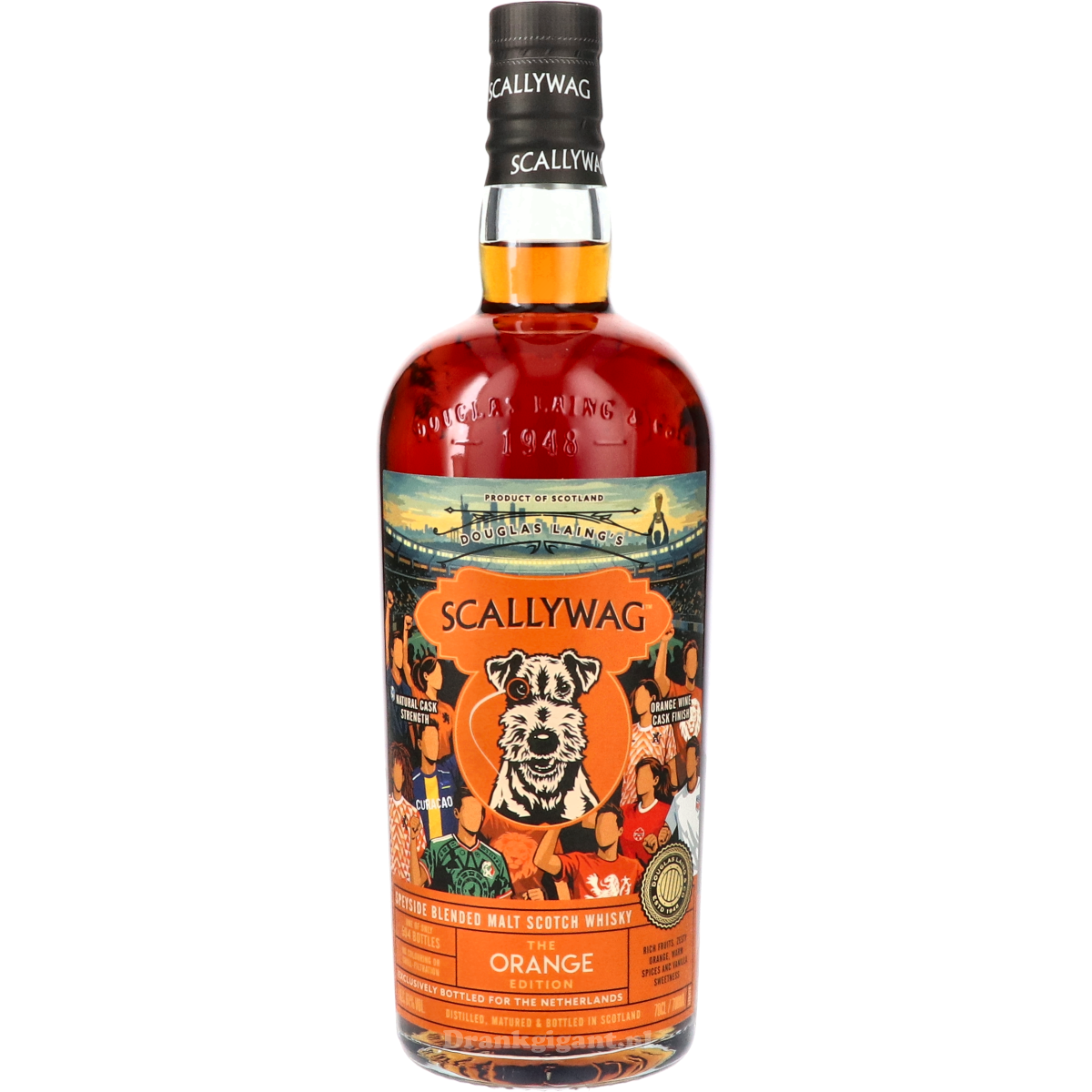 Scallywag Orange World Cup Limited Edition 70 cl