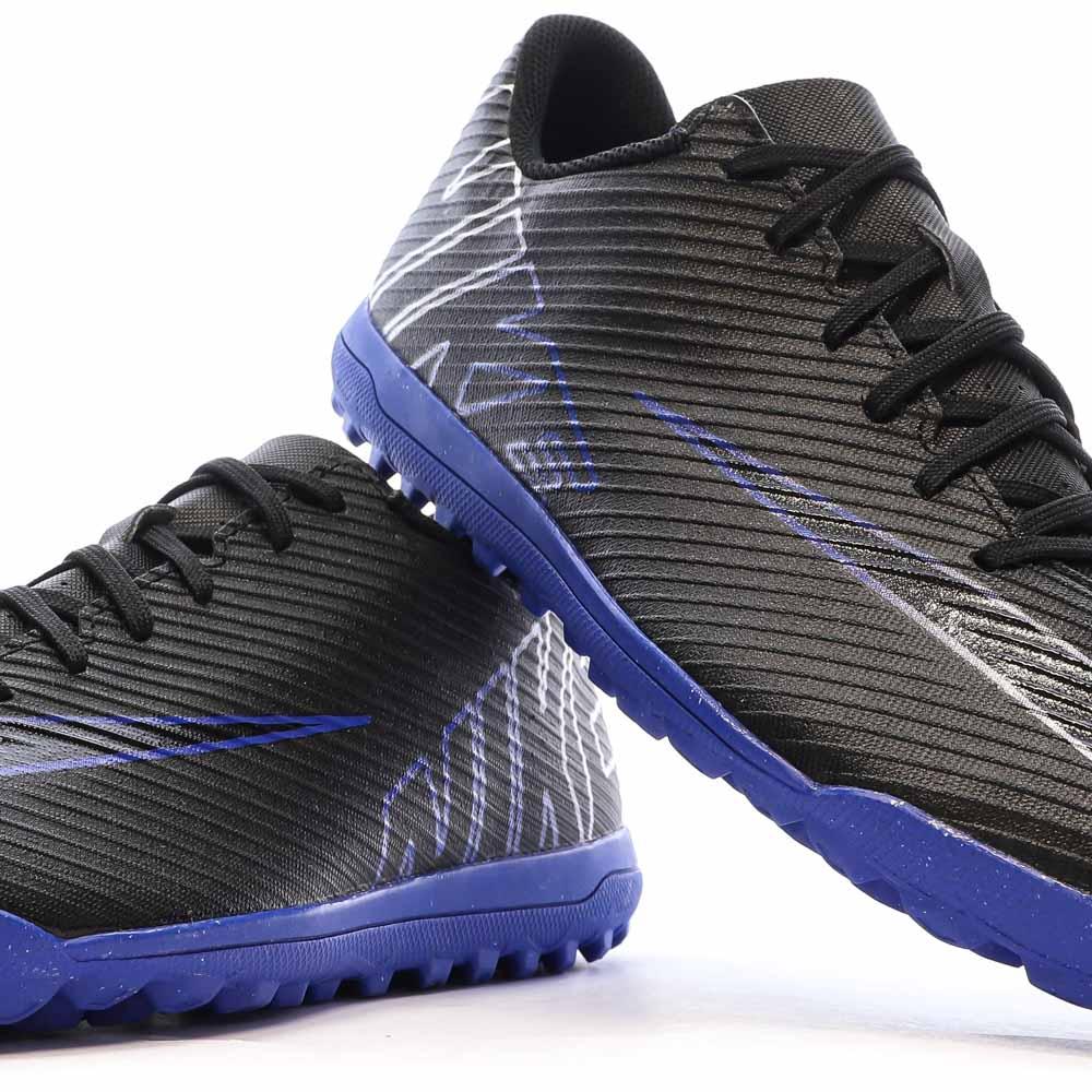 Nike Chaussures de Foot Noir/Bleu Homme Nike Vapor 15 Club TF