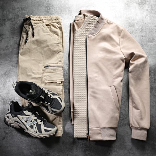 Veste Bomber Beige