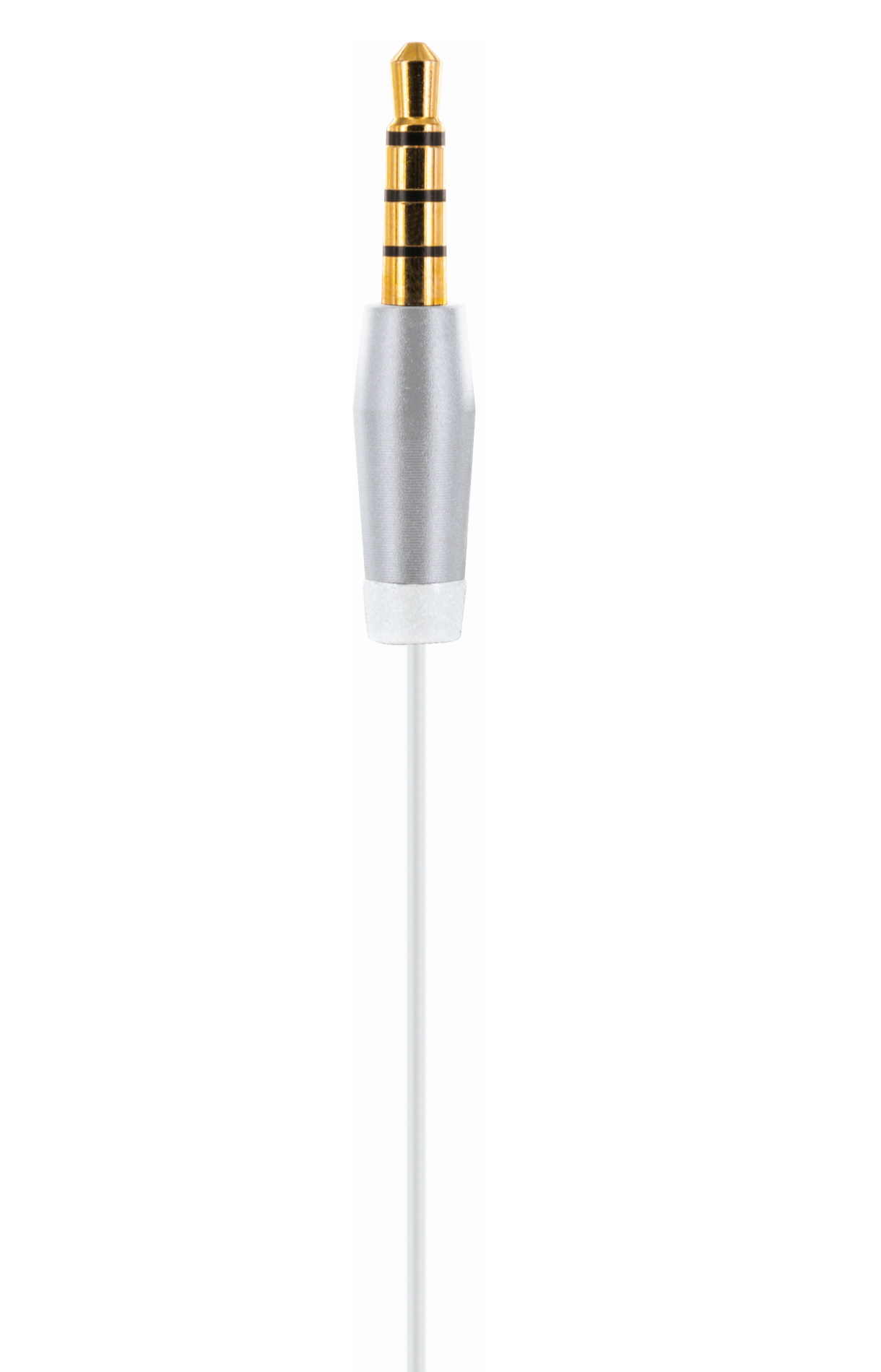 Schwaiger KH470W 512 witte in-ear hoofdtelefoon met slimkabel