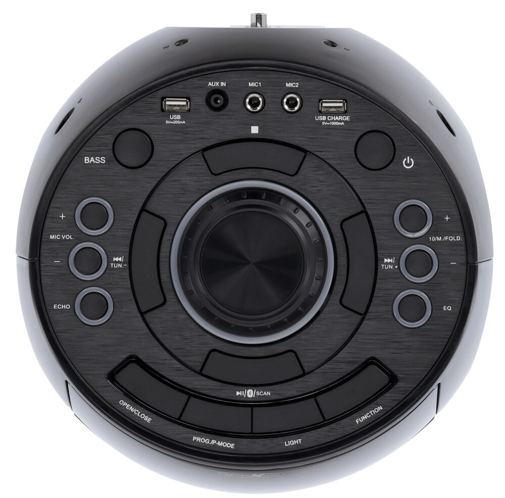 Reflexion PS10BTCD Party Lautsprecher CD BT schwarz
