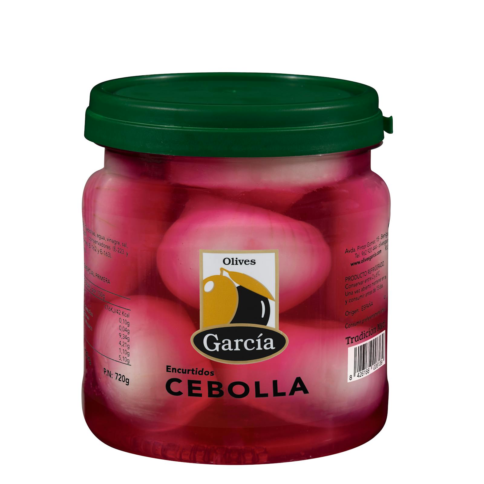 Olives García oignon rouge au vinaigre