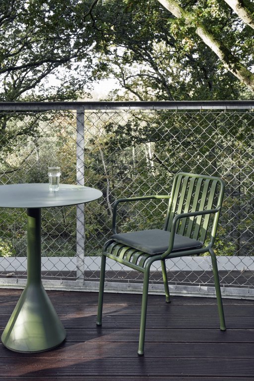 Hay Zitkussen lichtgrijs voor Palissade Dining tuinstoel