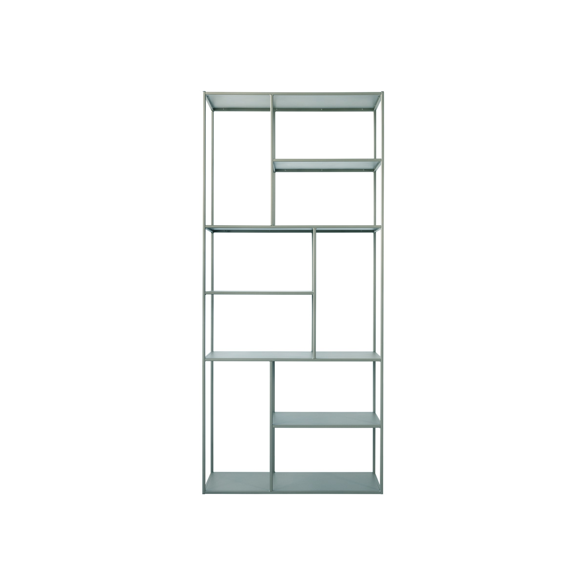 Kast Queens H221 cm cement grijs