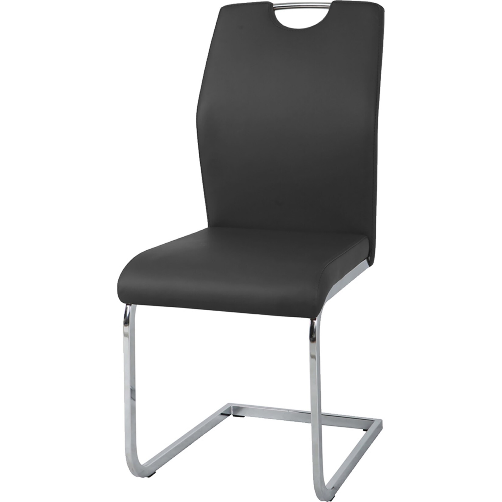 HTI-Line Schwingstuhl 4er-Set Nelly Schwarz