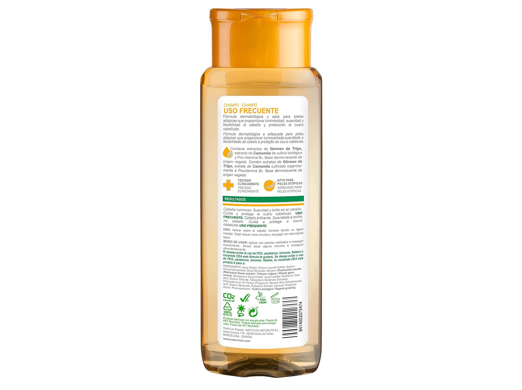 CHAMPÔ NATUR VITAL SENSITIVE CAMOMILA 300 ML