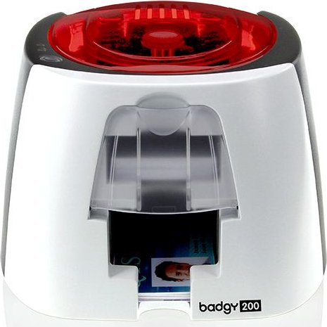Evolis Badgy200 imprimante de cartes en plastique Sublimation de teinte/Transfert thermique Couleur 260 x 300 DPI