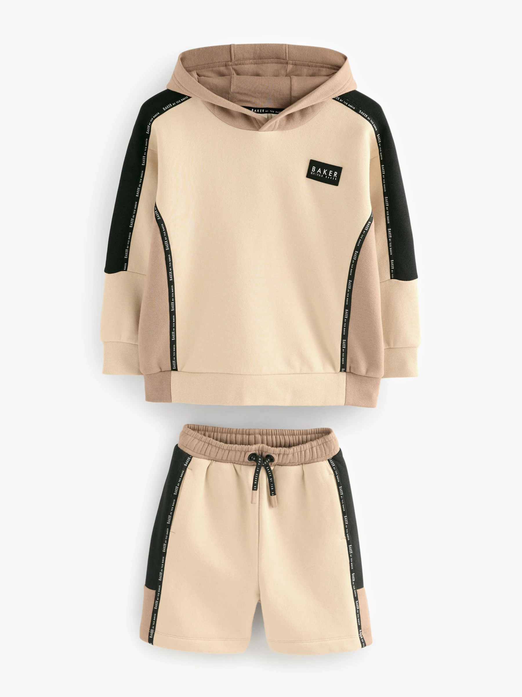 Baker by Ted Baker Tape Hoodie And Shorts Set