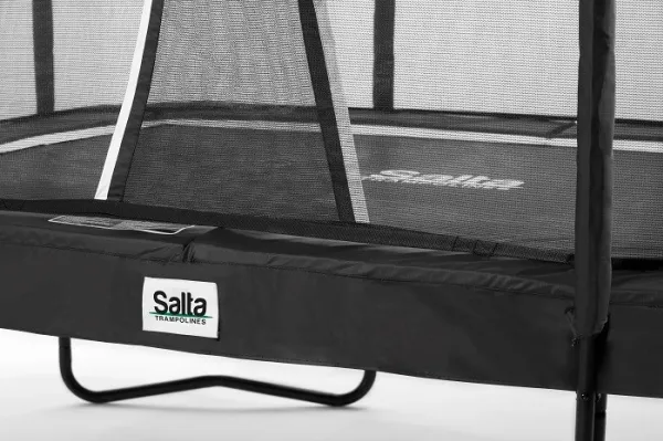 Salta Trampolin Premium Black Edition 214x153 cm. - Inkl. sikkerhedsnet