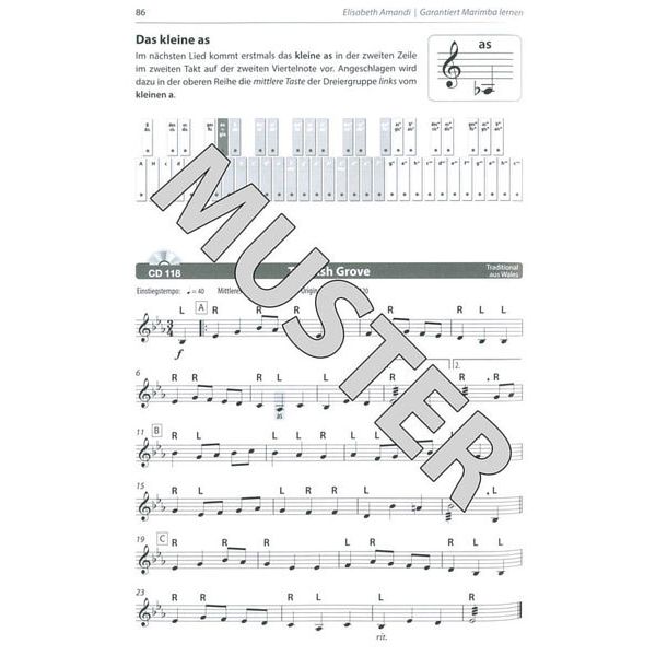 Alfred Music Publishing Garantiert Marimba lernen