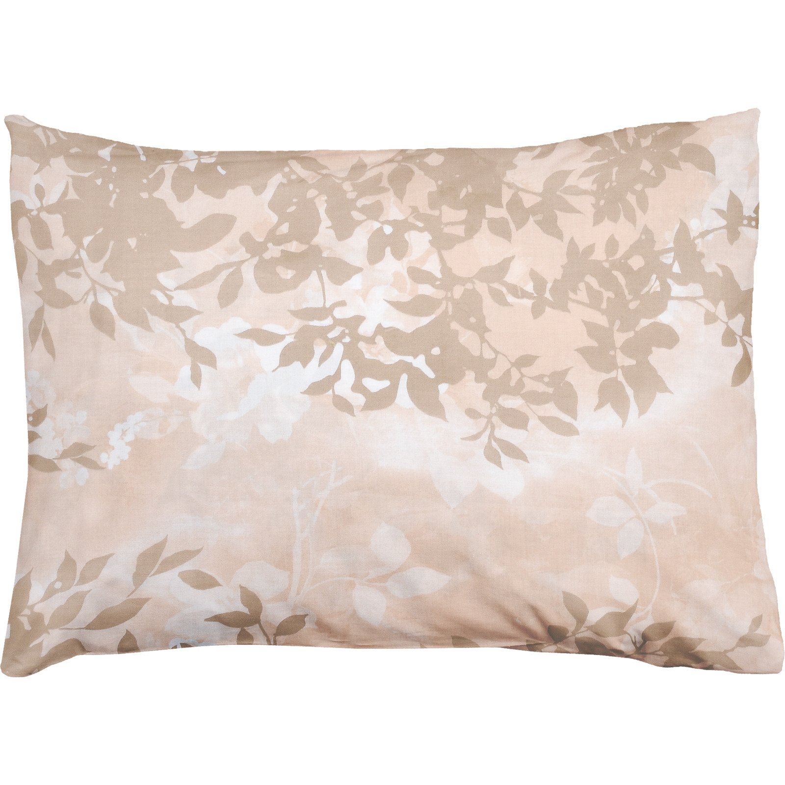 Bettwäsche Satin Zweige beige 200x210 2x65x65 Bettanzug Fra