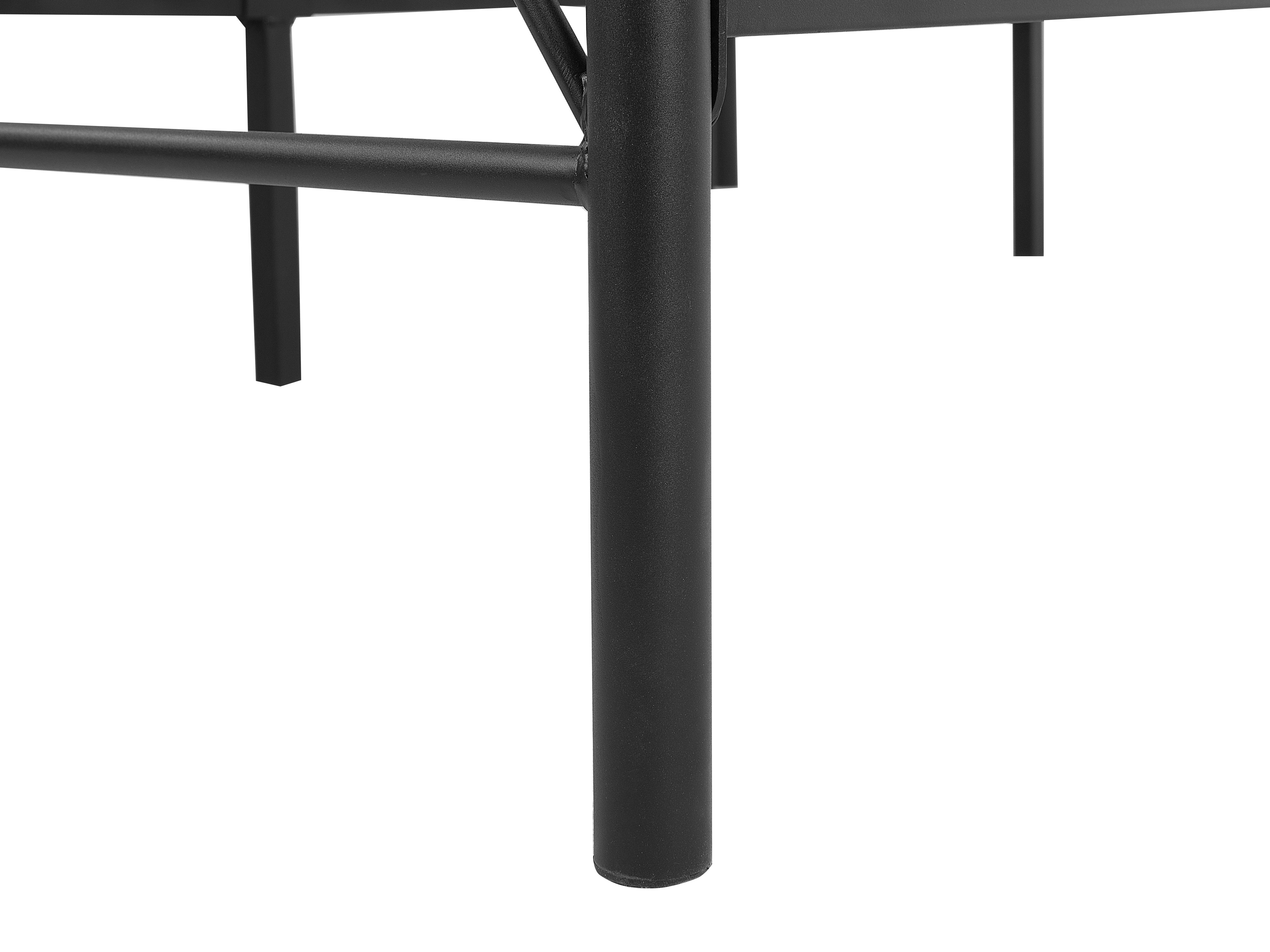 Bed Metaal DINARD 160 x 200 cm Zwart