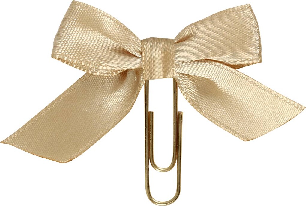 Klips - Str. 40X70 MM - Guld - 5 Stk