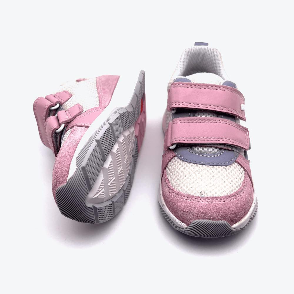 Elefanten Klettschuhe - Criss Corrado Emma - Weiß/Rosa