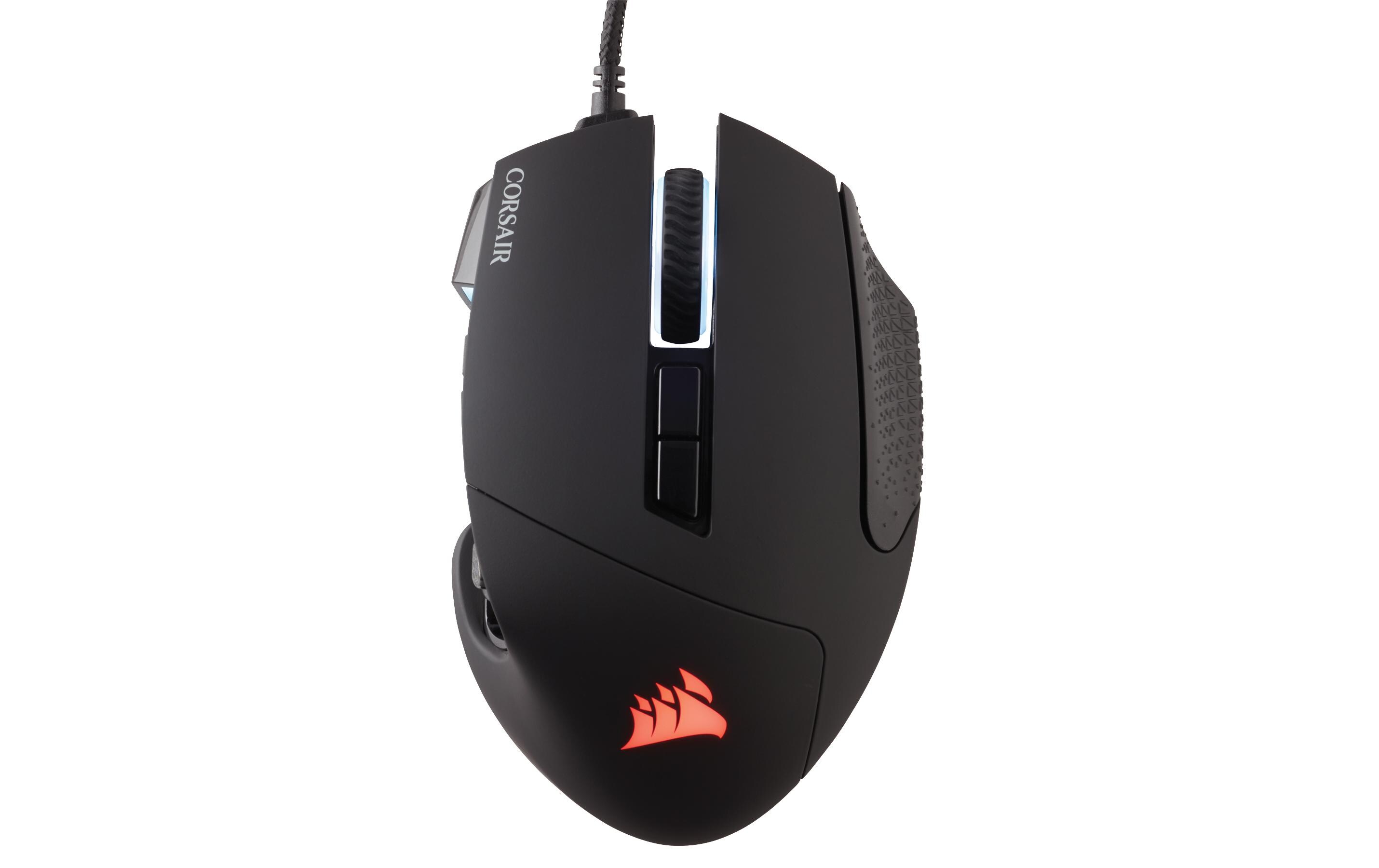 Gaming-Maus Scimitar RGB Elite iCUE schwarzMOBA/MMO Gaming Maus